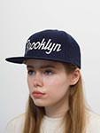 Бейсболка HOOD арт. 100-MWL002-NY020-NY Brooklyn, NY (темно-синий)
